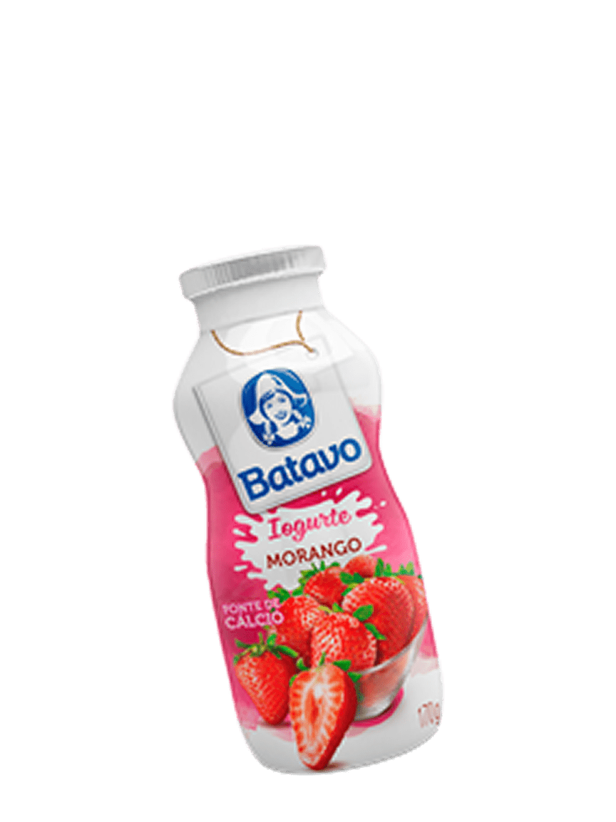 Iogurte Líquido Batavo 170g Morango