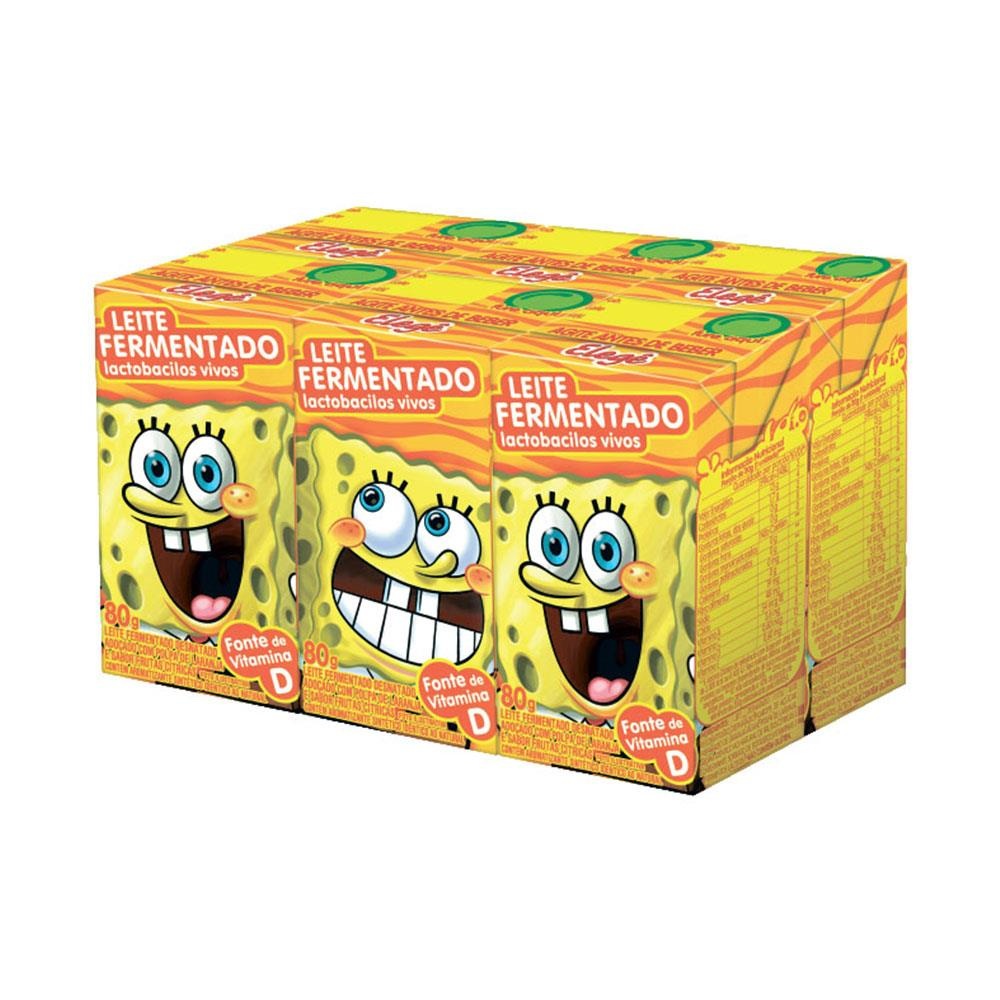 LEITE FERMENTADO TRADICIONAL BOB ESPONJA 480G